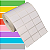 Etiqueta adesiva 33x21mm 3,3x2,1cm (3 colunas) Tyvek® p/ Zebra Argox Elgin - Rolo c/ 3750 (30m) - Imagem 1