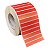 Etiqueta adesiva 50x15mm 5x1,5cm (2 colunas s/ espaçamento) Tyvek® p/ Zebra ZT230 Rolo c/ 90m Tubete 3 pol - Imagem 7