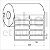 Etiqueta adesiva 50x15mm 5x1,5cm (2 colunas) Tyvek® p/ Zebra Argox Elgin - Rolo c/ 3332 (30m) - Imagem 2