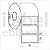 Etiqueta adesiva 50x25mm 5x2,5cm (1 coluna) Tyvek® p/ Zebra Argox Elgin - Rolo c/ 1071 (30m) - Imagem 2