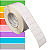 Etiqueta adesiva 50x25mm 5x2,5cm (1 coluna) Tyvek® p/ Zebra ZT230 S4M ZT410 Rolo c/ 90m Tubete 3 polegadas - Imagem 1