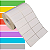 Etiqueta adesiva 50x25mm 5x2,5cm (2 colunas) Tyvek® p/ Zebra Argox Elgin - Rolo c/ 2142 (30m) - Imagem 1