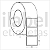 Etiqueta adesiva 50x40mm 5x4cm (1 coluna) Tyvek® p/ Zebra ZT230 S4M ZT410 Rolo c/ 2091 (90m) Tubete 3 polegadas - Imagem 2