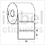 Etiqueta adesiva 60x30mm 6x3cm Tyvek® p/ Zebra Argox Elgin - Rolo c/ 909 (30m) - Imagem 2