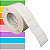 Etiqueta adesiva 60x40mm 6x4cm Tyvek® p/ Zebra ZT230 S4M ZT410 - Rolo c/ 2094 (90m) Tubete 3 polegadas - Imagem 1