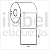 Etiqueta adesiva 60x60mm 6x6cm Tyvek® p/ Zebra Argox Elgin - Rolo c/ 476 (30m) - Imagem 2