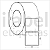 Etiqueta adesiva 60x60mm 6x6cm Tyvek® p/ Zebra ZT230 S4M ZT410 - Rolo c/ 1428 (90m) Tubete 3 polegadas - Imagem 2