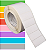 Etiqueta adesiva 70x30mm 7x3cm Tyvek® p/ Zebra ZT230 S4M ZT410 - Rolo c/ 2727 (90m) Tubete 3 polegadas - Imagem 1