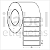 Etiqueta adesiva 80x20mm 8x2cm Tyvek® p/ Zebra ZT230 S4M ZT410 - Rolo c/ 3912 (90m) Tubete 3 polegadas - Imagem 2
