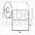 Etiqueta adesiva 80x50mm 8x5cm Tyvek® p/ Zebra Argox Elgin - Rolo c/ 566 (30m) - Imagem 2