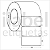 Etiqueta tag plástica 100x50mm 10x5cm sem furo Polietileno PE BCD 80 micras Zebra ZT230 S4M Rolo 90m Tub 3 pol - Imagem 1