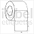 Etiqueta tag plástica 100x80mm 10x8cm sem furo Polietileno PE BCD 200 micras Zebra ZT230 S4M Rolo 90m Tub 3 pol - Imagem 1