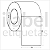 Etiqueta tag plástica 100x150mm 10x15cm sem furo Polietileno PE BCD 200 micras Zebra ZT230 S4M Rolo 90m Tub 3 pol - Imagem 1