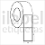 Etiqueta adesiva 50x75mm 5x7,5cm (1 coluna) Tyvek® p/ Zebra ZT230 S4M ZT410 - Rolo c/ 90m Tubete 3 polegadas - Imagem 1