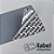 Etiqueta adesiva 50x75mm 5x7,5cm (2 colunas) VOID prata fosco Zebra ZT230 S4M ZT410 Rolo c/ 90m Tubete 3 polegadas - Imagem 1