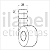 Etiqueta refil Etiquetadora Open Tex 2644 (26x12mm ondulada) - 10 rolos com 1000 - Imagem 2