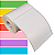 Etiqueta adesiva 100x130mm 10x13cm Couche p/ Zebra Argox Elgin - Rolo c/ 226 (30m) - Imagem 1