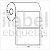 Etiqueta adesiva 100x70mm 10x7cm Couche p/ Zebra Argox Elgin - Rolo c/ 411 (30m) - Imagem 2