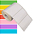 Etiqueta adesiva 100x70mm 10x7cm Couche p/ Zebra Argox Elgin - Rolo c/ 411 (30m) - Imagem 1