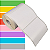 Etiqueta adesiva 100x80mm 10x8cm Couche p/ Zebra Argox Elgin - Rolo c/ 361 (30m) - Imagem 1