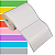 Etiqueta adesiva 100x90mm 10x9cm Couche p/ Zebra Argox Elgin - Rolo c/ 323 (30m) - Imagem 1