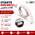 Etiqueta adesiva tarja borda vermelha de preço multiuso 20x12mm 2x1,2cm Nº 11 - 10 rolos com 1000 (12m) - Imagem 2