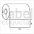 Etiqueta adesiva 100x40mm 10x4cm BOPP p/ Zebra Argox Elgin - Rolo c/ 698 (30m) - Imagem 2