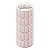 Etiqueta adesiva tarja borda vermelha multiuso 40x20mm 4x2cm Nº 6 - 5 rolos com 600 (12m) - Imagem 3
