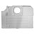 CAPA TRASEIRA PARA EVAPORADORA BRM44 / BRM48 / BRM47 / BRQ47 / CRM47 / CRM45 / CRM44 - W10539793 - Imagem 2