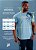 Camiseta Educação Física 2026 Celeste - masculina - Imagem 5
