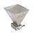 Moedor Moinho de Malte 2 Rolos Funil em Aço Inox 304 EZbrew - Imagem 2