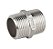 Niple Duplo Sextavado Inox 304 Rosca 1/2" BSP EZbrew - Imagem 1