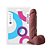Prótese Maciça Realística Com Ventosa 19 X 4,5Cm Soulsex - Imagem 3