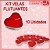 KIT VELAS FLUTUANTES EM FORMATO DE CORAÇÃO VERMELHA - Imagem 2