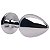 PLUG EM METAL CROMADO COLOR TAMANHO G - Imagem 7