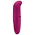 VIBRADOR PONTO G EM ABS COM TEXTURA AVELUDADA - Imagem 5