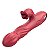 VIBRADOR COM METADE SUPERIOR GITARÓRIA E ESTIMULADOR CLITORIANO - Imagem 2