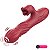 VIBRADOR COM METADE SUPERIOR GITARÓRIA E ESTIMULADOR CLITORIANO - Imagem 1