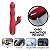 VIBRADOR COM METADE SUPERIOR GITARÓRIA E ESTIMULADOR CLITORIANO - Imagem 5