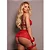 CONJUNTO EM RENDA COM COLEIRA, ALGEMAS, PERSEX E MINI SAIA PERSONALIZÁVEL - Imagem 5