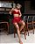 CONJUNTO SECRET EM RENDA COM ​​​​​​​MINI SAIA E PERSEX - Imagem 1