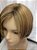 peruca cabelo humano loiro mechas silk top - Imagem 2