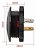 Mini Voltímetro Digital 12V Compatível com Som Automotivo, Led Branco - Imagem 2
