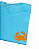Camiseta Azul Caranguejo - Coleção Fauna Brasileira - Imagem 1