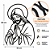 Moldura Decorativa Jesus em Aço - Imagem 2