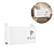 SUPORTE ORGANIZADOR DE PAREDE PARA ROTEADOR WI-FI EM AÇO BRANCO - Imagem 2
