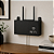 SUPORTE ORGANIZADOR DE PAREDE PARA ROTEADOR WI-FI EM AÇO PRETO - Imagem 6