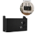 SUPORTE ORGANIZADOR DE PAREDE PARA ROTEADOR WI-FI EM AÇO PRETO - Imagem 2