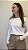 BLUSA MANGA LONGA GOLA C BRANCA - ALGODÃO EGÍPCIO - Imagem 2