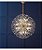 Pendente Lustre Cristal 60cm 18 Lamp. Cromada Ramos Galhos Floral Petalas Dente Leão Dandelion  wfl-147 - Imagem 1